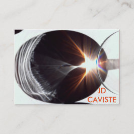BEZOEKSKAART VOOR CAVISTEN, BAR EN RESTAURANTS VISITEKAARTJE