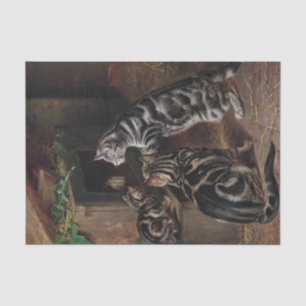 Bezoektijd door Horatio Henry Couldery Tissuepapier