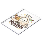 Bezorgd Aan Mijn Bed – Grappig Lui Notitieboek (Linkerzijde)