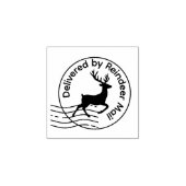 Bezorgd door Rendierpost | Noordpool Rubberstempel (Afrduk)