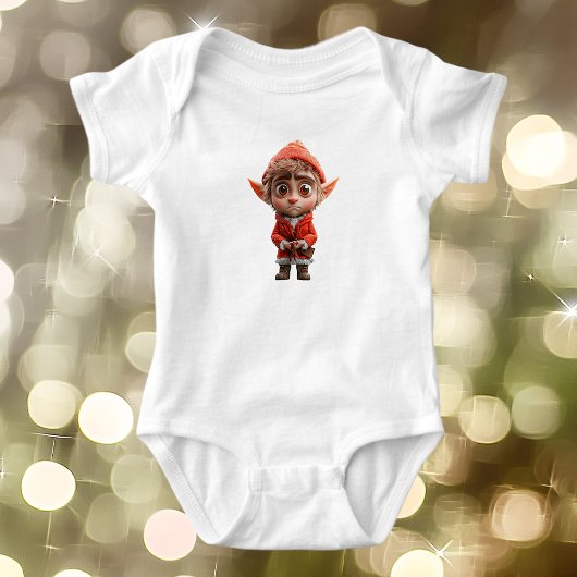 Bezorgd Little Elf Baby Bodysuit
