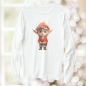 Bezorgd Little Elf Mannen T-shirt