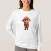 Bezorgd Little Elf Women's T-shirt (Voorkant)