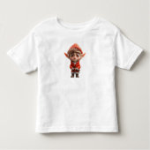 Bezorgd T-shirt van kleine elf peuter (Voorkant)
