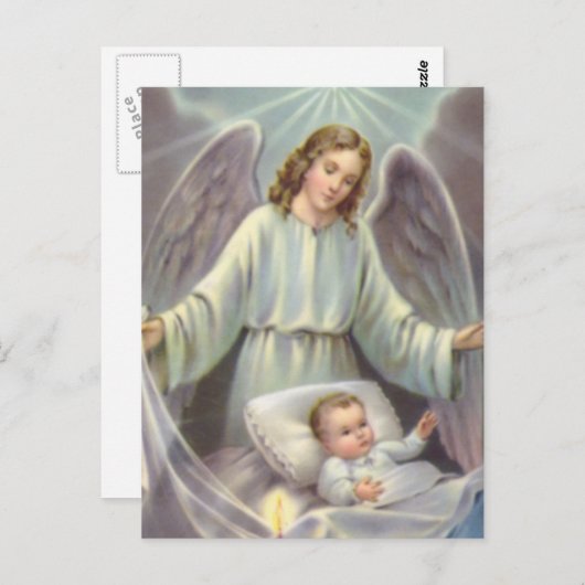 Bezorgdheid Briefkaart (Voorkant / Achterkant)