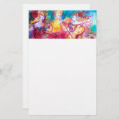 BEZORGDHEID OVER HARMONY TRIO BRIEFPAPIER (Voorkant / Achterkant)