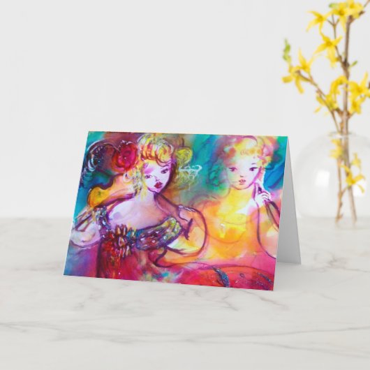 BEZORGDHEID OVER HARMONY TRIO KAART (Gele Bloem)