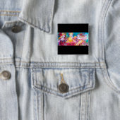 BEZORGDHEID OVER HARMONY TRIO VIERKANTE BUTTON 5,1 CM (In situ)