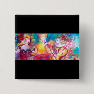 BEZORGDHEID OVER HARMONY TRIO VIERKANTE BUTTON 5,1 CM