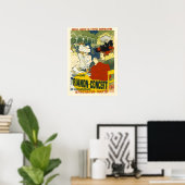 BEZORGDHEID VAN LE TRIANON IN Great Elysee Gardens Poster (Thuiskantoor)