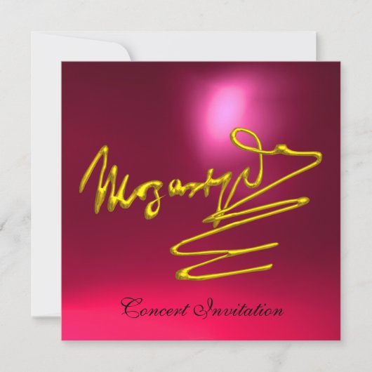 BEZORGDHEID VOOR RODE RODE PINK KAART (Voorkant)