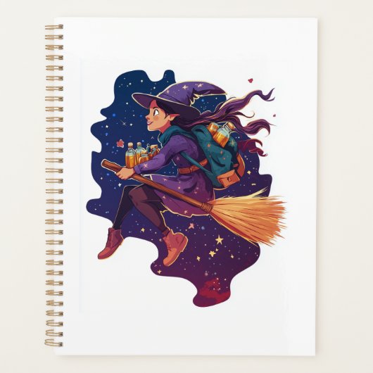 Bezorging van Heksenbrouwsel Planner (Voorkant)