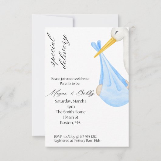 Bezorgjongen Kaart (Voorkant)