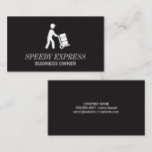 bezorgkoerier visitekaartje (Voorkant / Achterkant)