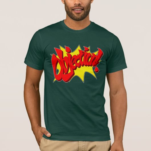 Bezwaar Groene T-Shirt (Voorkant)