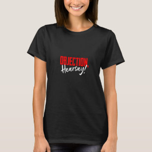 Bezwaar Hilarious Viral Meme Gezegde T-shirt