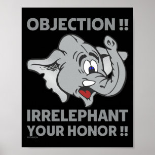 BEZWAAR ! NIET TER ZAKE DOEND EDELACHTBARE ! POSTER