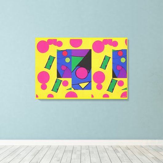 Bezwaren d'Arte Canvas Afdruk (Insitu (Houten vloer))