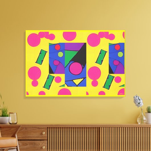 Bezwaren d'Arte Canvas Afdruk (Insitu (Woonkamer))