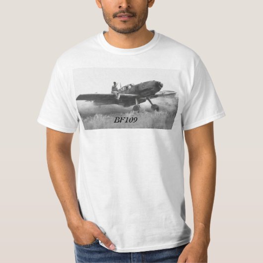 BF109 e um mecanico T-shirt (Voorkant)