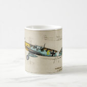 Bf109 Fighter Koffiemok (Center)