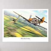 Bf109E ポ タ ー Poster (Voorkant)