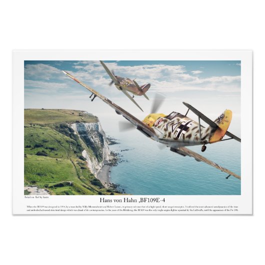 BF109E-4 FOTO AFDRUK (Voorkant)