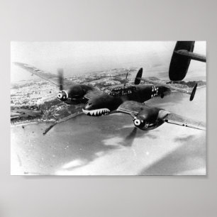 Bf110 Zerstoerer - Battle of Britain 1940 Poster