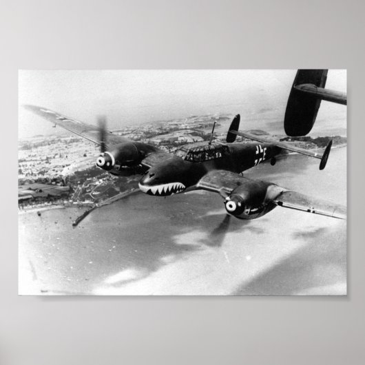Bf110 Zerstoerer - Battle of Britain 1940 Poster (Voorkant)