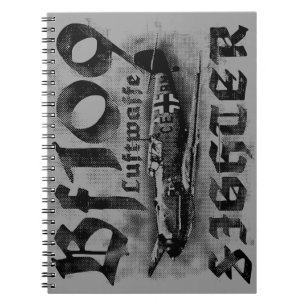 Bf 109 Foto Notitieboek (80 pagina's B&W)