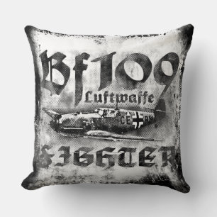 Bf 109 Graad A Sierkussen 20x20