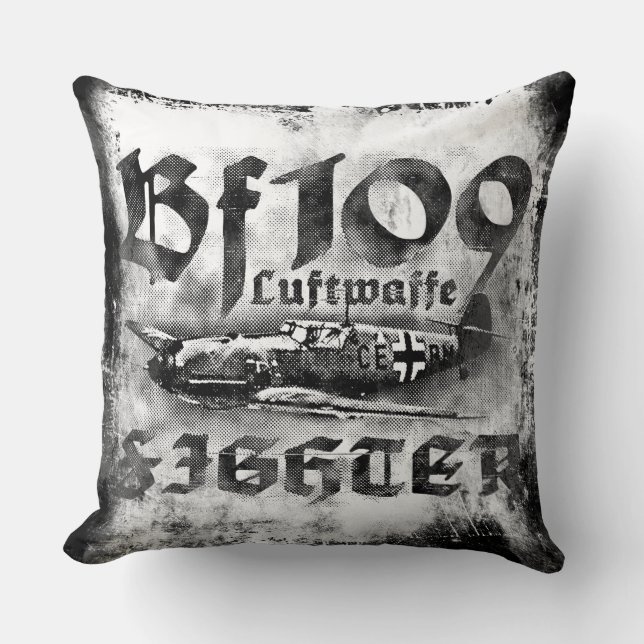 Bf 109 Graad A Sierkussen 20x20 (Voorkant)