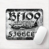 Bf 109 Mousepad Muismat (Met muis)