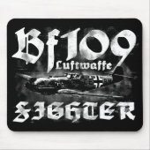 Bf 109 Mousepad Muismat (Voorkant)