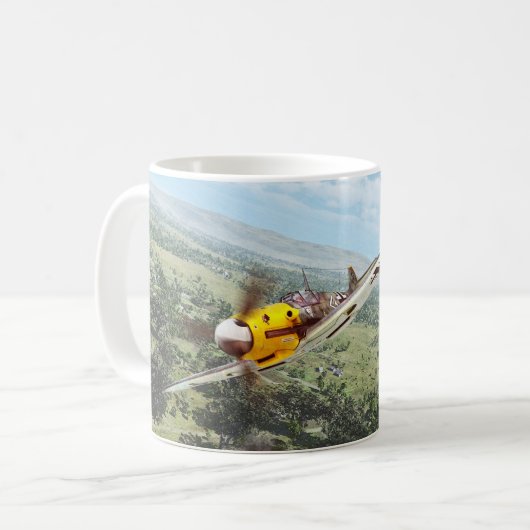 "Bf-109"mug Koffiemok (Voorkant links)