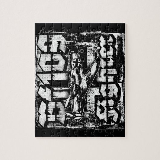 BF 109 puzzel puzzel (Verticaal)