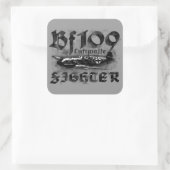 Bf 109 Square Stickers (Tas)