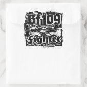Bf 109 Vierkante Sticker Sticker (Tas)