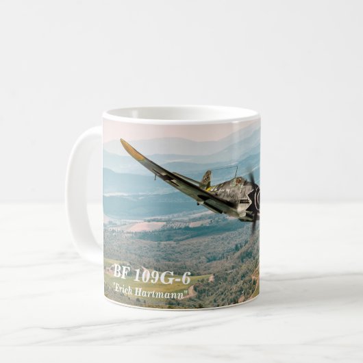 BF 109G-6 "Erich Hartmann" Koffiemok (Voorkant links)