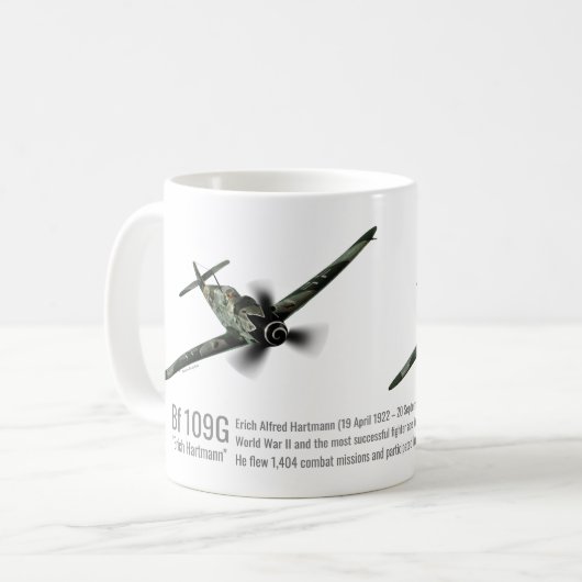 Bf 109G "Erich Hartmann" Koffiemok (Voorkant links)