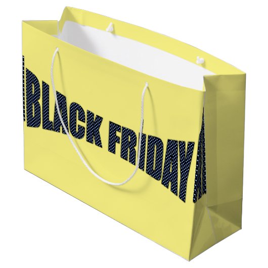 BF-botsende Stippen Large Cadeautasje (Achterkant Gekanteld)