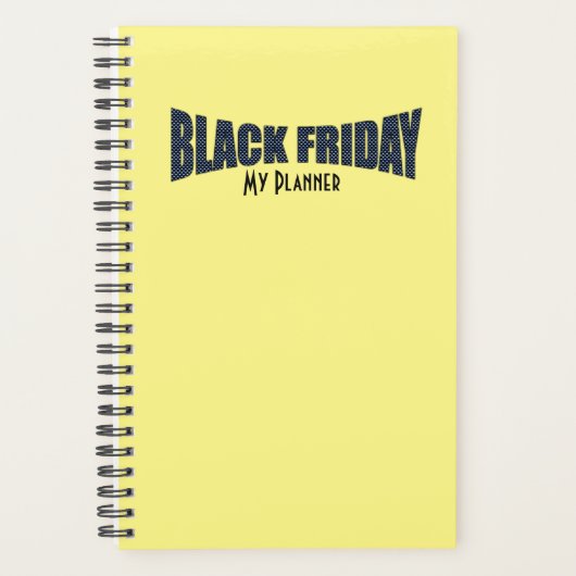 BF-botsende Stippen Planner (Voorkant)