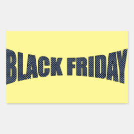 BF-botsende Stippen Rechthoekige Sticker