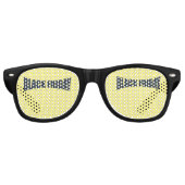 BF-botsende Stippen Retro Zonnebril (Voorkant)