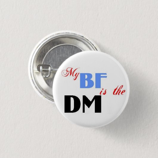 bf dm ronde button 3,2 cm (Voorkant /achterkant)