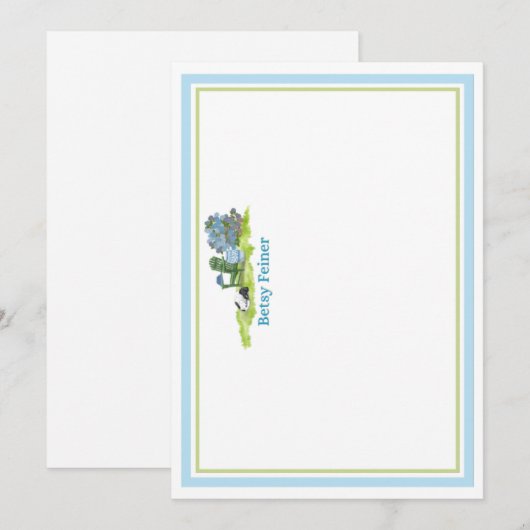 BF Flat Kaart (Voorkant / Achterkant)