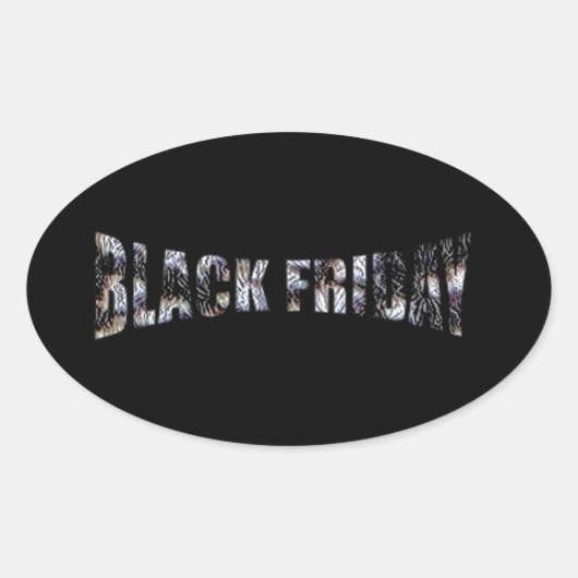 BF-multi Ovale Sticker (Voorkant)