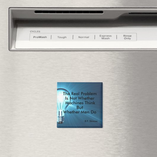 BF Skinner Filosofie Quote Magnet (Insitu (Vaatwasser))