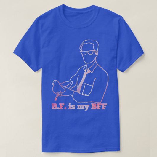 BF Skinner is mijn BFF roze T-shirt (Design voorkant)