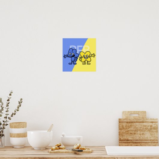 BFB 4- en X-ontwerp Poster (Keuken)